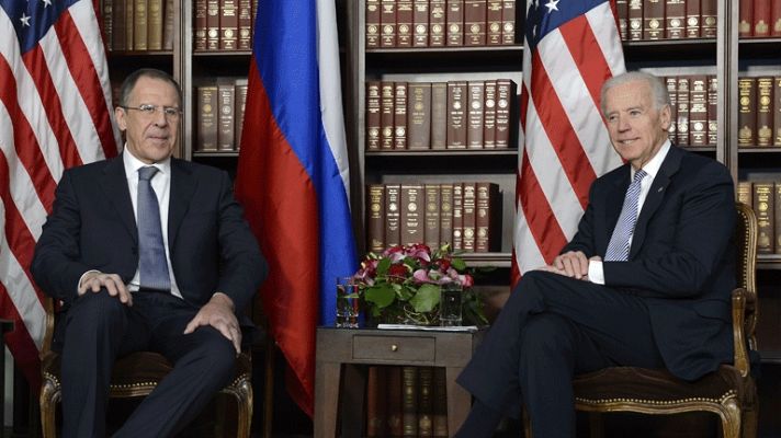 Telediario 1 - Biden lanza una oferta de colaboración y entendimiento a China y Rusia