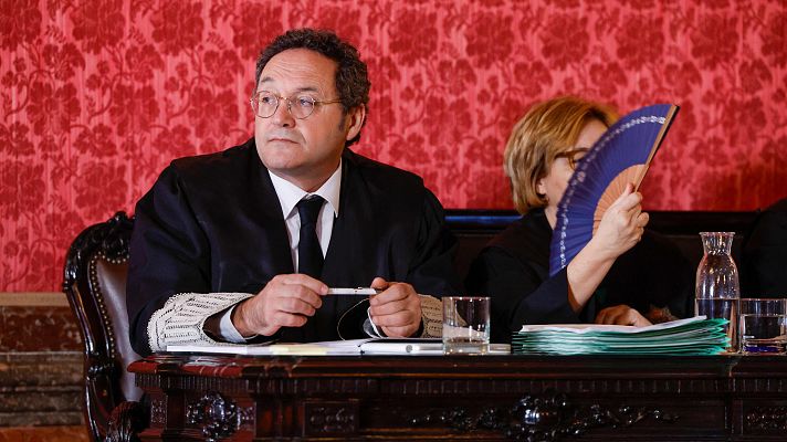Telediario 1 - El juicio al Fiscal General del Estado queda visto para sentencia