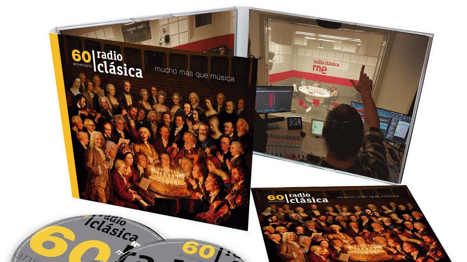 Nuevo doble CD 'Radio Clásica 60 Aniversario: Mucho más que música' | Ver