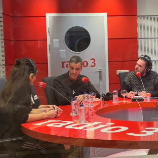 Snchez, en Radio 3: "Cuando deje esta responsabilidad dentro de muchos aos podr retomar el ir a festivales"
