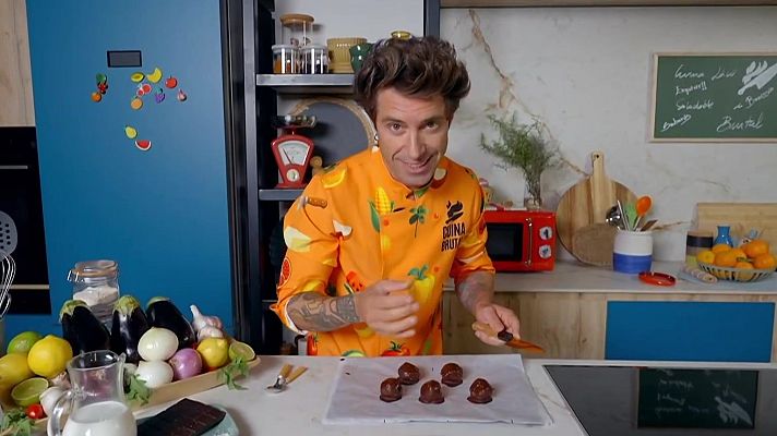 Cuina Brutal - Raviolis d'albergínia, tacos exprés de carn i bombons de coco