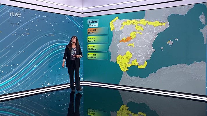 El tiempo - Máximas en ligero ascenso en depresiones del nordeste y litorales mediterráneos, más en Melilla