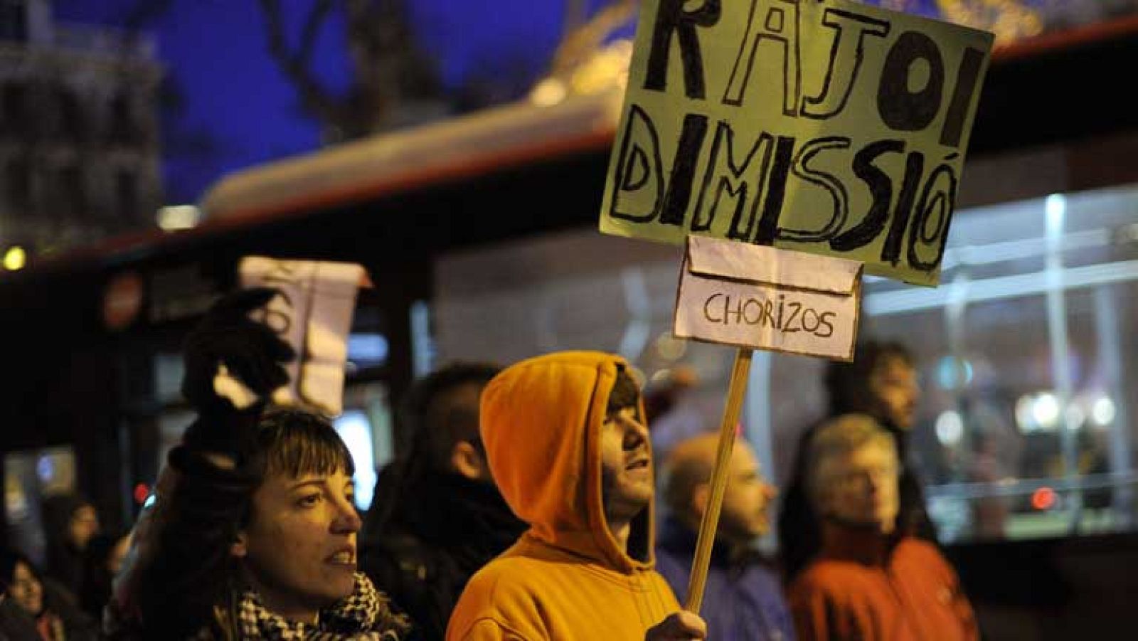 Manifestaciones ante las sedes del PP