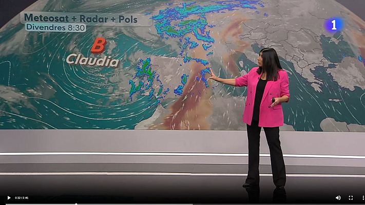 El temps - Divendres, pluja de fang. Cap de setmana: sol de dia, pluja de nit i ambient de tardor