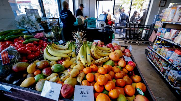 Telediario 2 - La OCU alerta de que cada vez nos cuesta más caro comer sano
