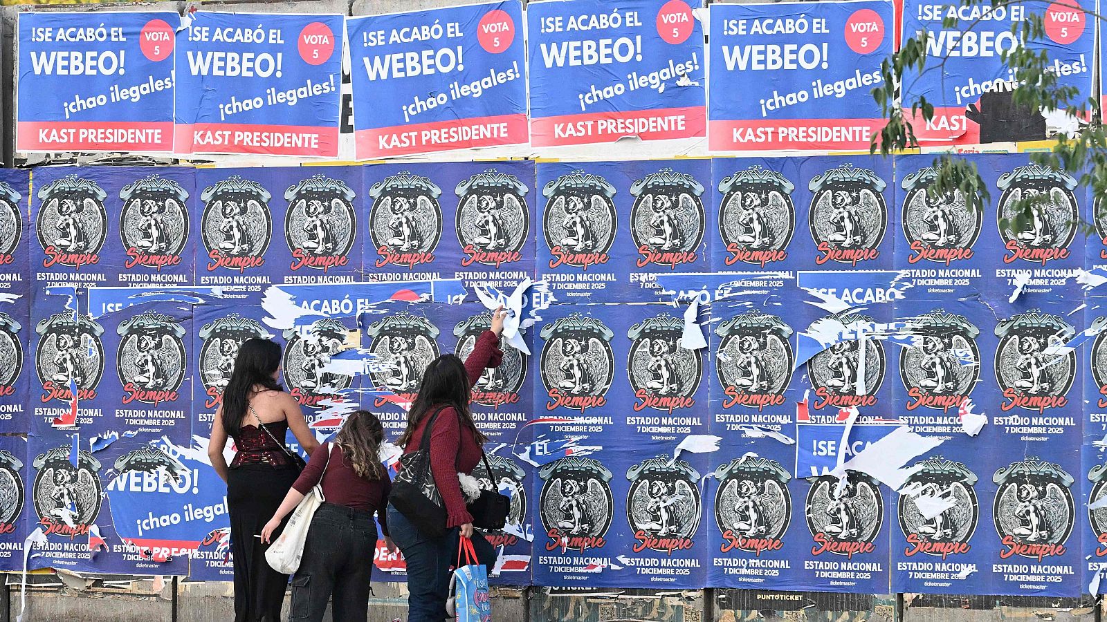 La campaña electoral en la carrera presidencial de Chile - Fin de semana 24h | Ver