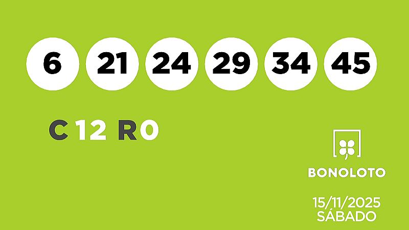 Sorteo de la Lotería Bonoloto del 15/11/2025 - Ver ahora