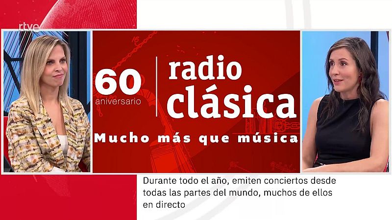 Eva Sandoval. 60 aniversario de Radio Clásica