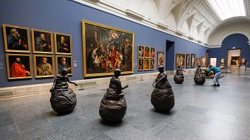 Juan Muoz expone en el Museo del Prado, el ladrn irreverente de la Historia del arte