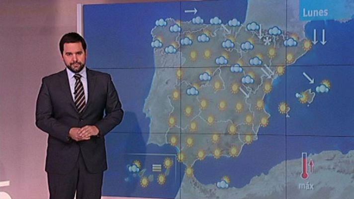 El tiempo - Viento fuerte en el noreste del país y lluvias en la cornisa cantábrica