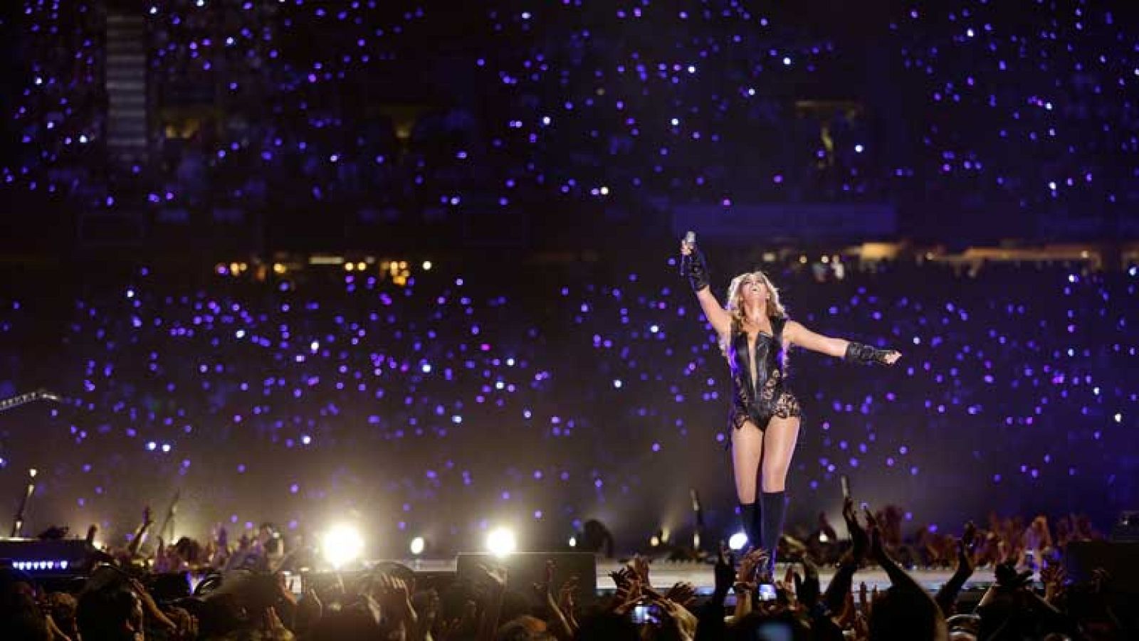 Beyoncé y un apagón encendieron el Super Bowl