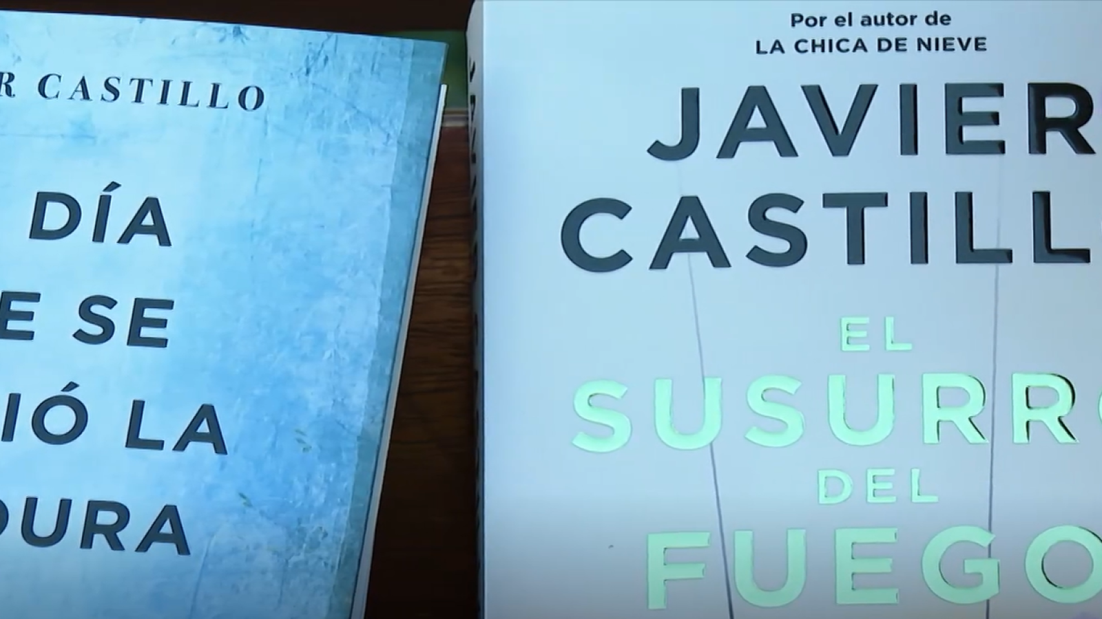 Javier Castillo publica "El susurro del fuego", su nuevo libro | Ver