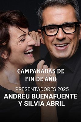 Andreu Buenafuente y Silvia Abril, presentadores de las Campanadas 2025
