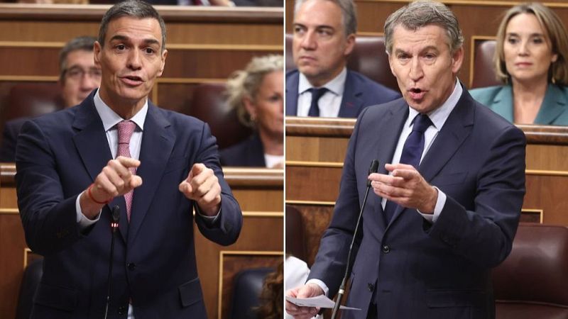 Sánchez y Feijóo se atacan por las corrupciones que rodean sus partidos | Ver