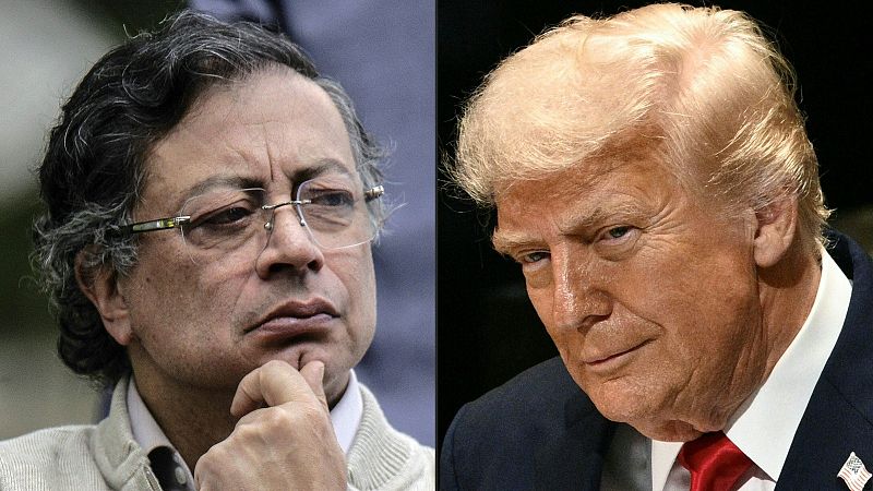 Las operaciones militares de Estados Unidos en el Caribe elevan la tensión entre Trump y Petro