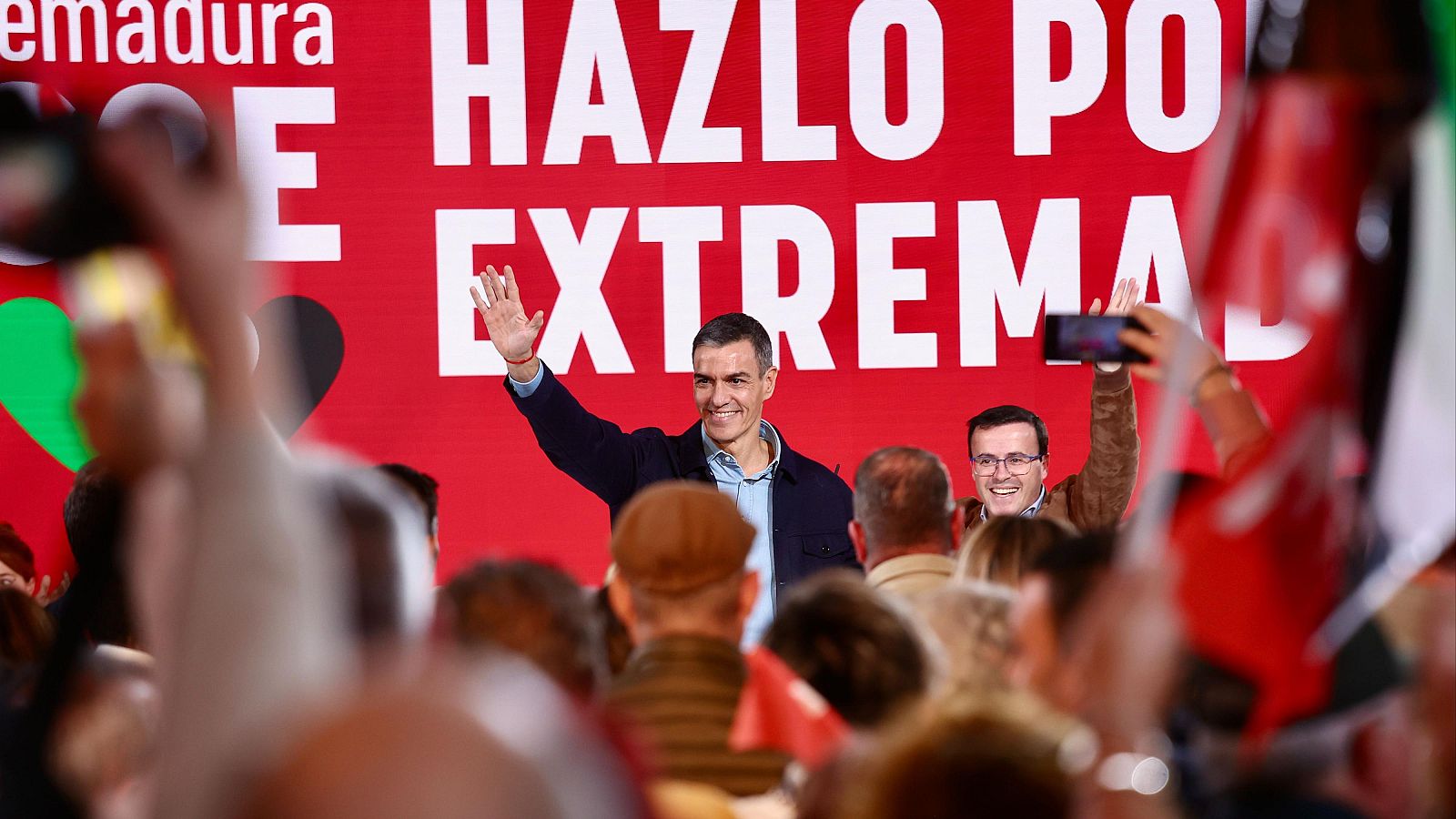 Pedro Sánchez abre en Mérida la precampaña de las elecciones extremeñas