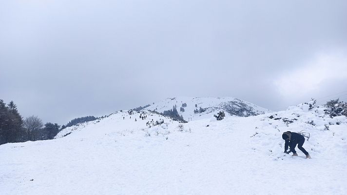 El tiempo - Alerta naranja por nieve en cuatro comunidades