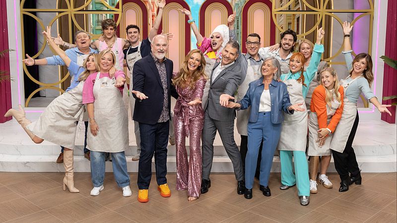Belén Esteban, Marina Castaño, Mariano Peña, Ivana Rodríguez, Samantha Ballentines, Eva Isanta, Roi Méndez, Natalia Rodríguez, Alejandro Vergara, Desirée Vila y Tote Fernández tendrán que competir entre sí para convertirse en el mejor pastelero.
