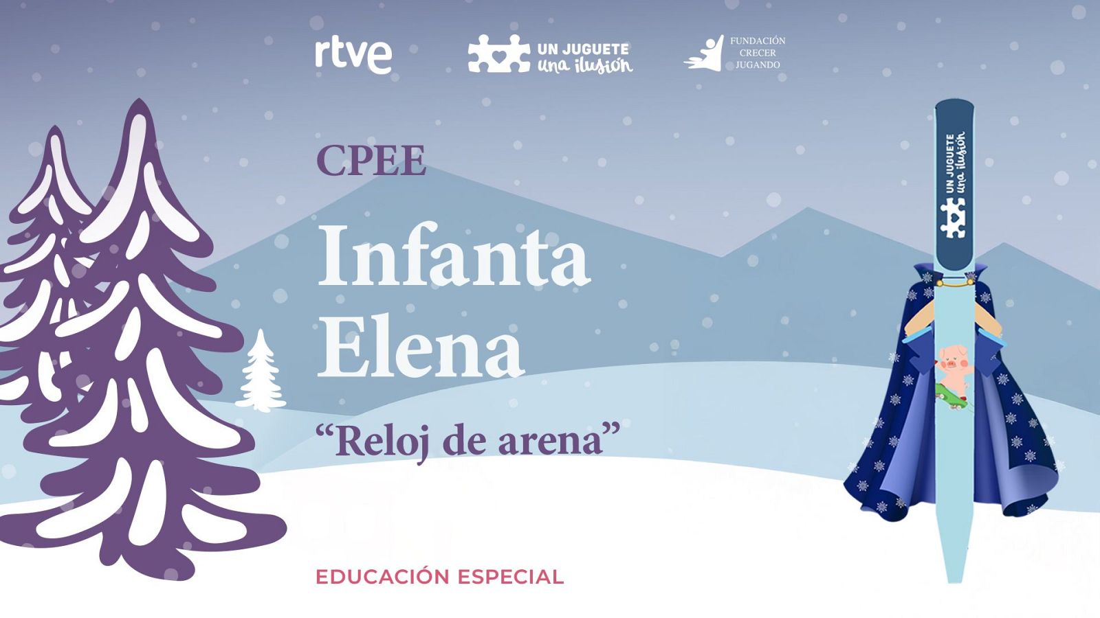 “Reloj de arena” de CPEE Infanta Elena