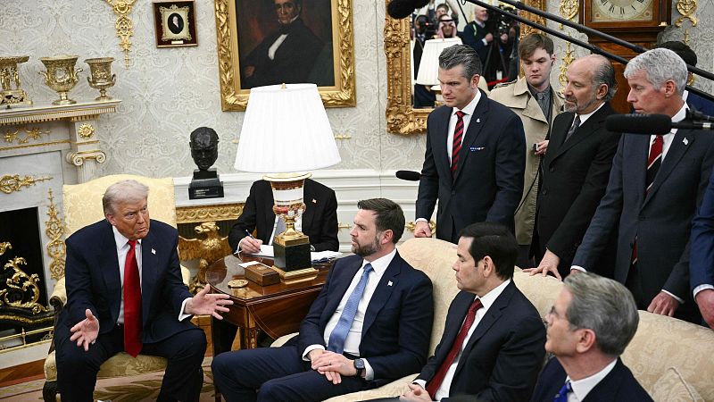 Los insultos de Trump a los periodistas que le preguntan algo que no le gusta | Ver