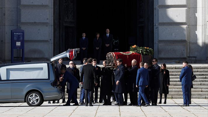 Telediario 1 - La exhumación de Franco, un hito histórico