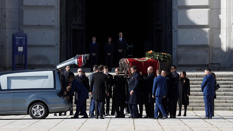 Así fue la exhumación de Franco - Telediario 1 | Ver