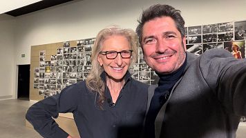 Un 'selfie' con Leibovitz