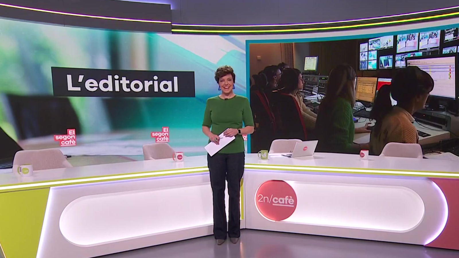 L'editorial de Cristina Villanueva: La televisió ens connecta - El segon cafè - El segon cafè | Veure