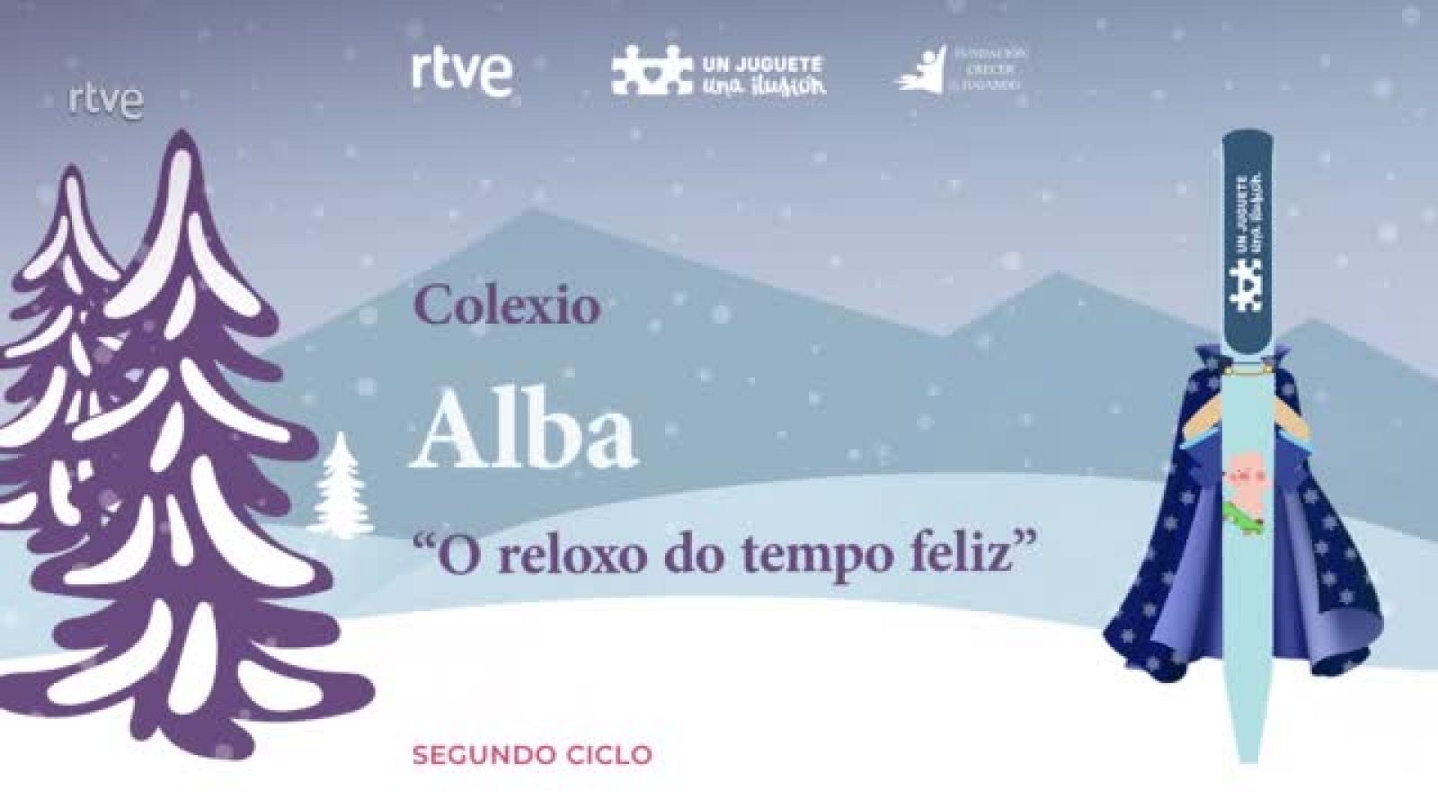 "O reloxo do tempo feliz" Colexio Alba