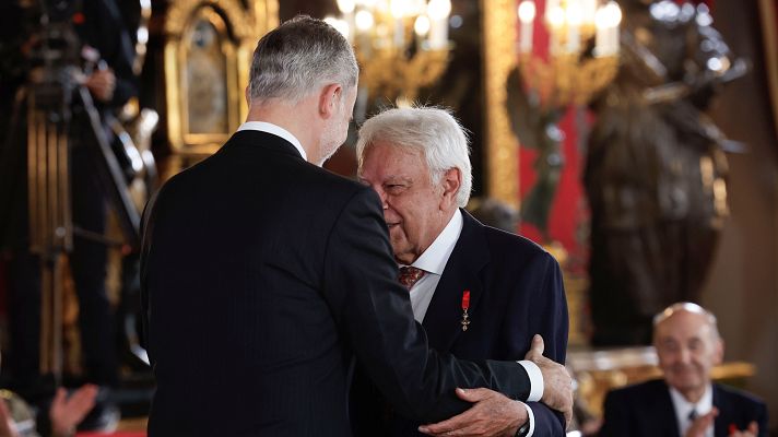 Modo Digital - El rey entrega el Toisón de Oro a Felipe González