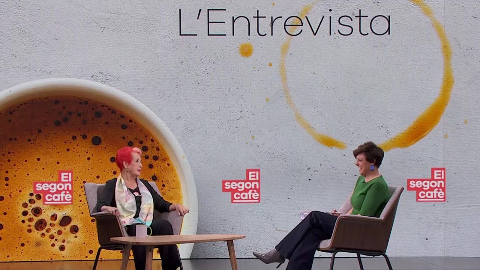 L'entrevista: Rosa María Calaf - El segon cafè - El segon cafè | Veure