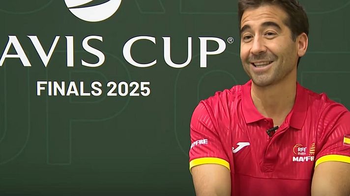 Los Deportes de La1 - Marc López, segundo capitán y talismán de España en la Copa Davis: "Soñar es gratis"
