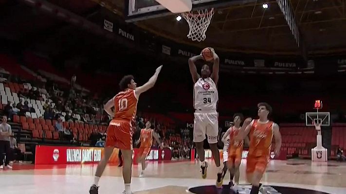 Baloncesto en RTVE - Liga U22. 7ª jornada: Valencia Basket - Casademont Zaragoza