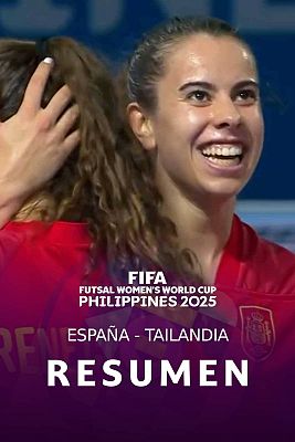 Mundial femenino ftbol sala | Mejores momentos Espaa - Tailandia
