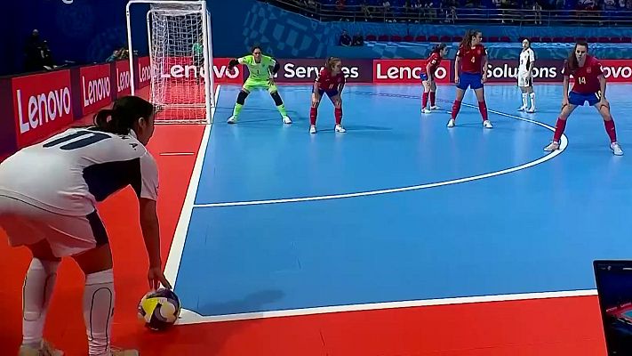 Fútbol Sala - Campeonato del Mundo Femenino: España - Tailandia