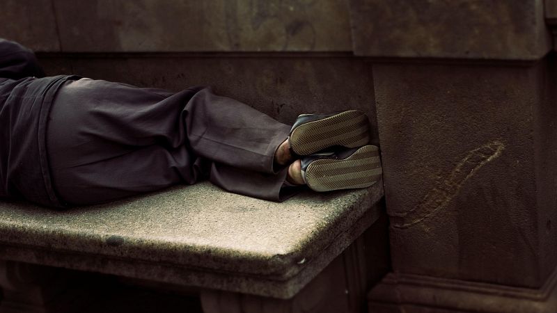El número de personas en situación de sinhogarismo aumentó un 43,8% en el último año