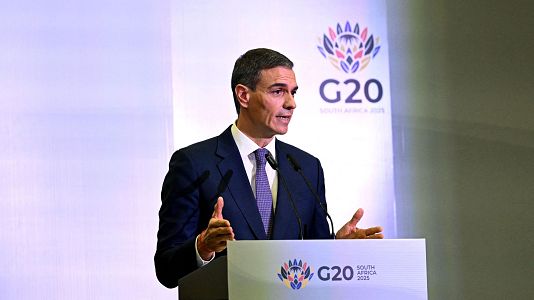 Snchez insiste en la "inocencia" del fiscal general pero rechaza hablar de un indulto "ahora mismo"