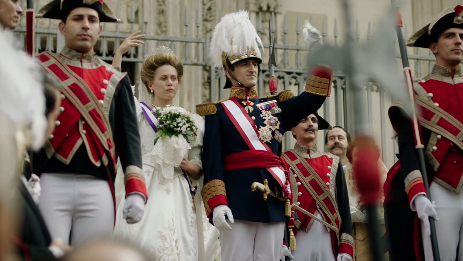 Ena - El atentado a Alfonso XIII y Victoria Eugenia el día de su boda - ENA. La reina Victoria Eugenia | Ver