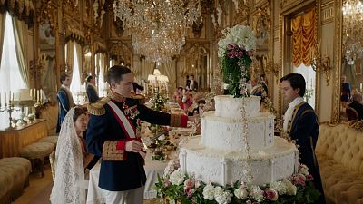 Ena trajo las tartas de boda a España