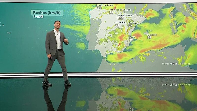 El Tiempo Noche - 24/11/25 - RTVE.es - El tiempo | Ver