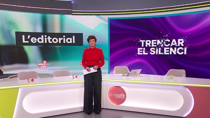 El segon cafè - L'editorial de Cristina Villanueva: Trencar el silenci