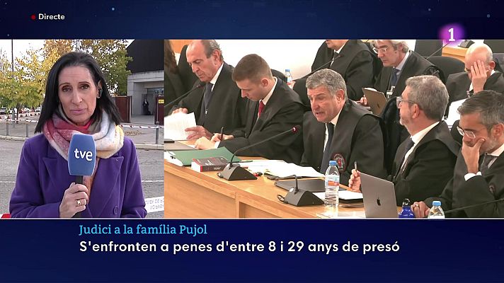 L'Informatiu - Segona jornada del judici a la família Pujol