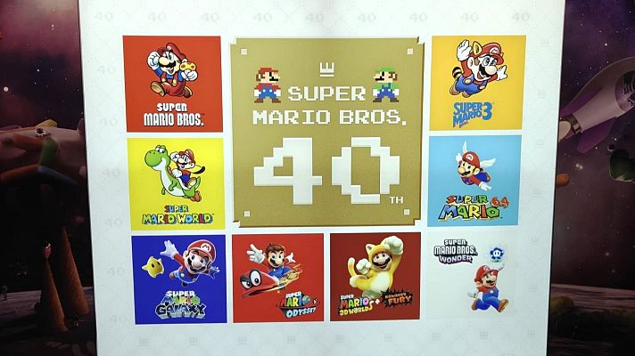 Telediario 1 - Super Mario cumple 40 años