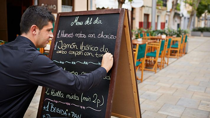 Telediario 1 - El precio de los menús del día aumenta un 21% en la última década