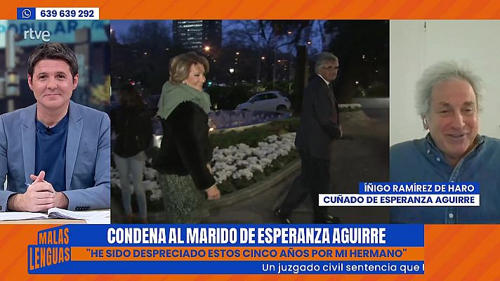 Malas lenguas - El cuñado de Esperanza Aguirre, Íñigo Ramírez de Haro, en Malas Lenguas