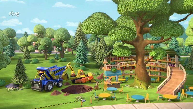 The Crew Builds Library Treasure Tunnels! - Equipo Rubble en inglés | Watch