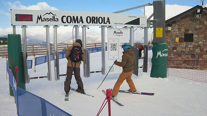 L'Informatiu - L'estació de Masella obre la temporada d'esquí