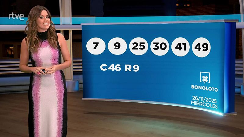 Sorteo de la Bonoloto: 26/11/25 - Loteras | Ver