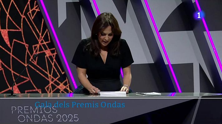 L'Informatiu - RTVE brilla a la gala dels Premis Ondas amb 4 guardons.