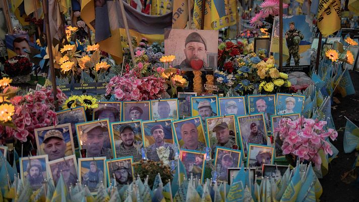 Telediario 1 - División entre los ucranianos sobre si aceptar o no el plan de paz que propone Trump